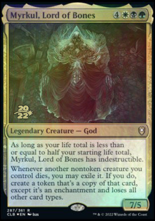Myrkul, Lord of Bones [Commander Legends: Battle for Baldur's Gate Prerelease Promos] | Good Games Morley