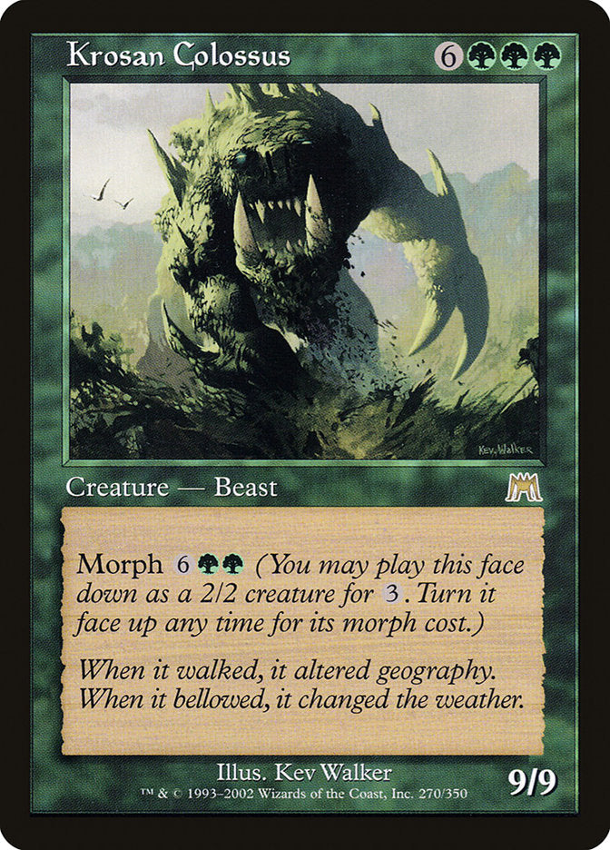 Krosan Colossus [Onslaught] | Good Games Morley