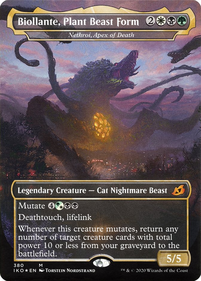 Nethroi, Apex of Death - Biollante, Plant Beast Form (Godzilla Series) [Ikoria: Lair of Behemoths] | Good Games Morley