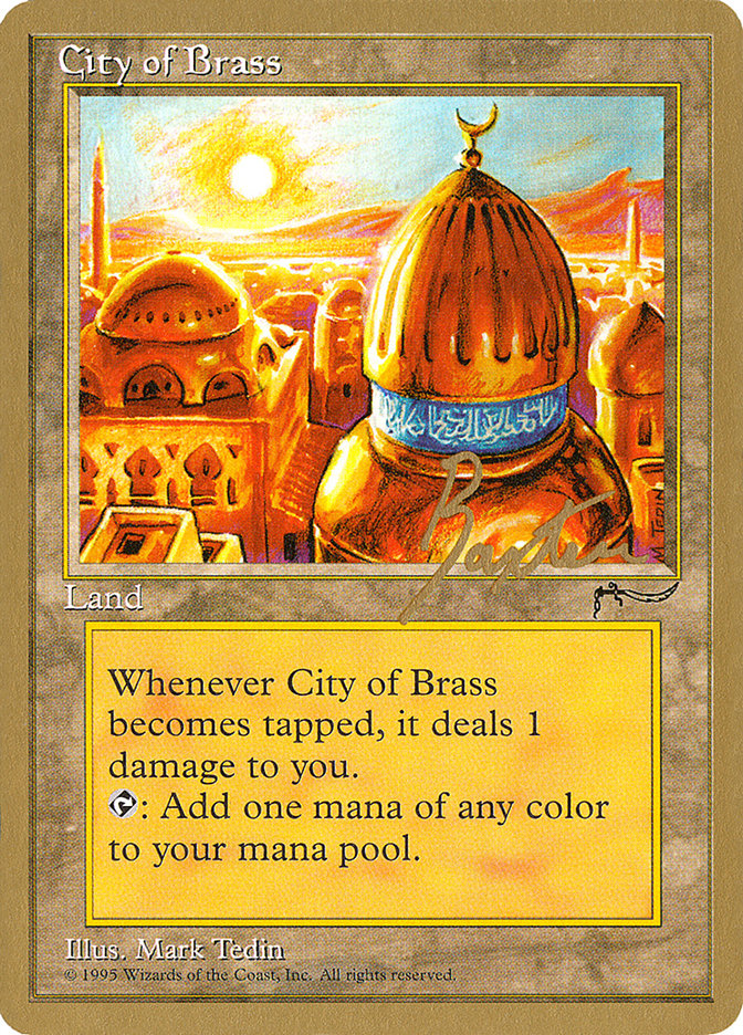 City of Brass (George Baxter) [Pro Tour Collector Set] | Good Games Morley