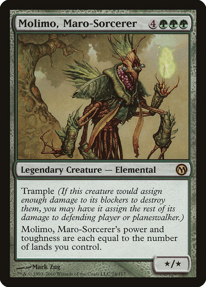 Molimo, Maro-Sorcerer [Duels of the Planeswalkers] | Good Games Morley