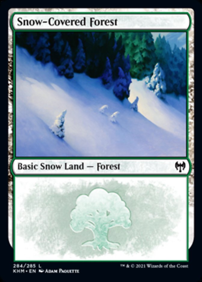 Snow-Covered Forest (284) [Kaldheim] | Good Games Morley