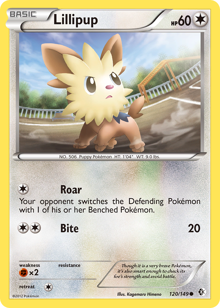 Lillipup (120/149) [Black & White: Boundaries Crossed] | Good Games Morley