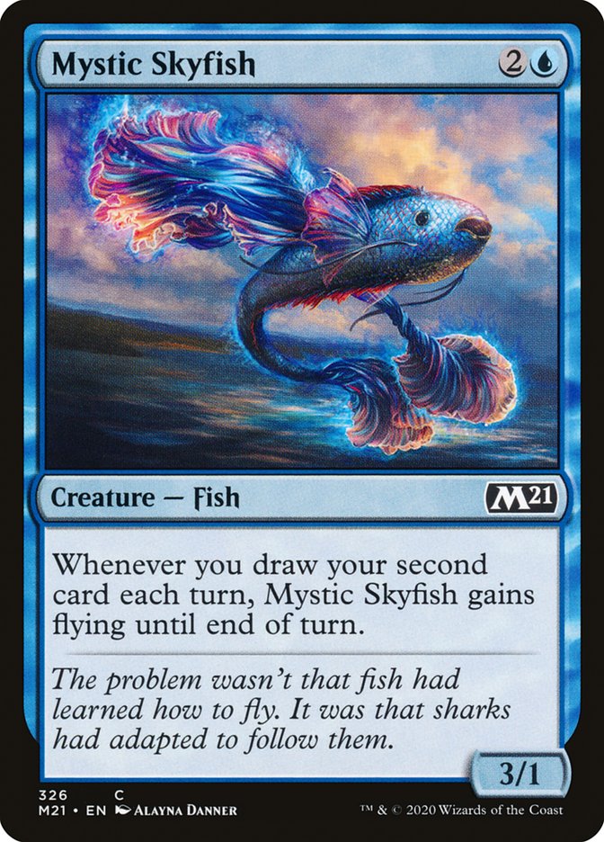 Mystic Skyfish [Core Set 2021] | Good Games Morley