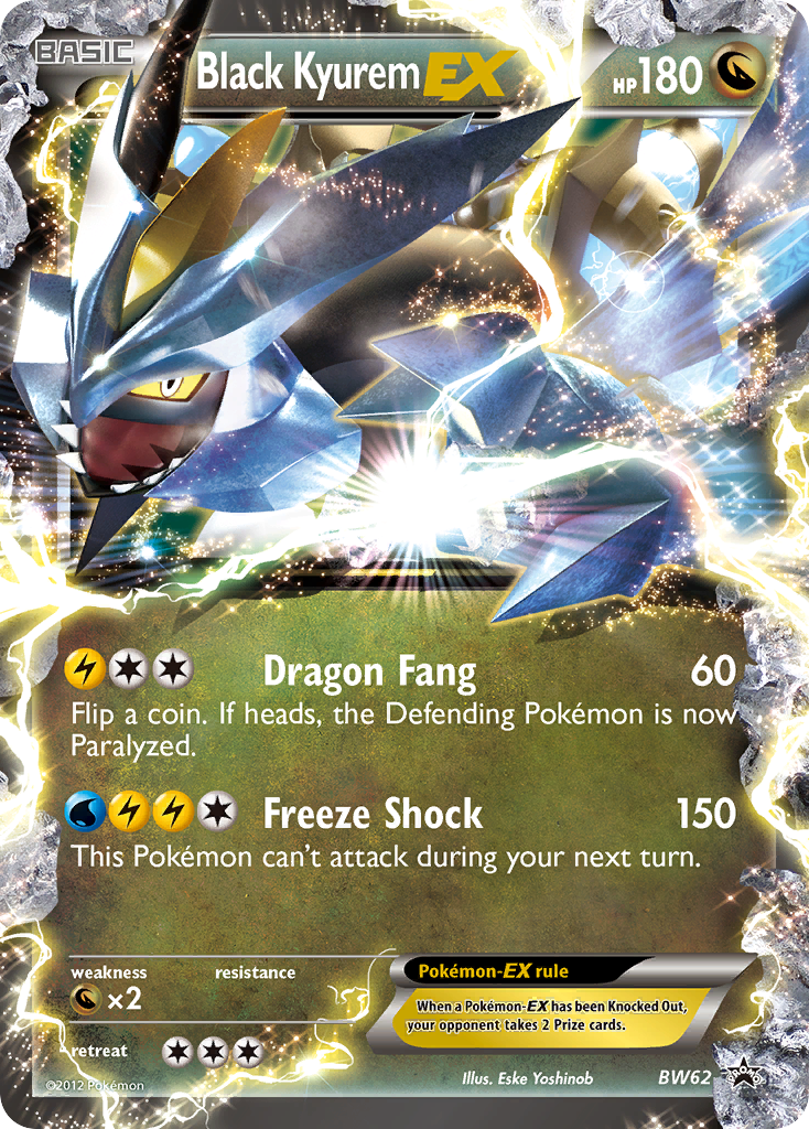 Black Kyurem EX (BW62) [Black & White: Black Star Promos] | Good Games Morley