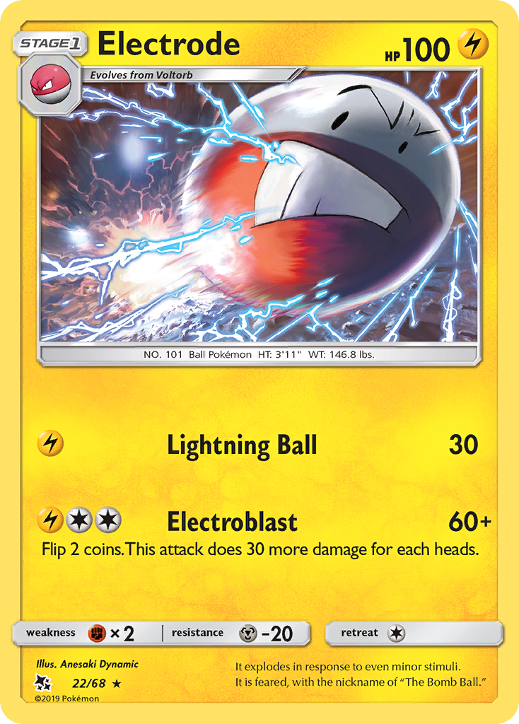 Electrode (22/68) [Sun & Moon: Hidden Fates] | Good Games Morley