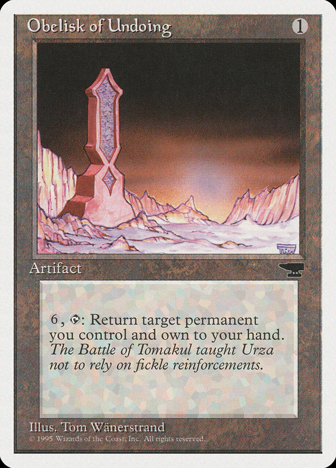 Obelisk of Undoing [Chronicles] | Good Games Morley