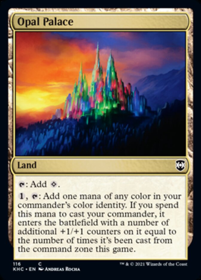 Opal Palace [Kaldheim Commander] | Good Games Morley