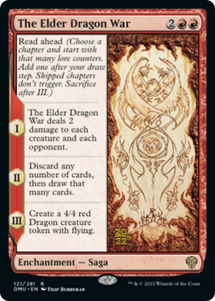 The Elder Dragon War [Dominaria United Prerelease Promos] | Good Games Morley