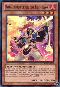 Brotherhood of the Fire Fist - Hawk [AP02-EN008] Super Rare | Good Games Morley