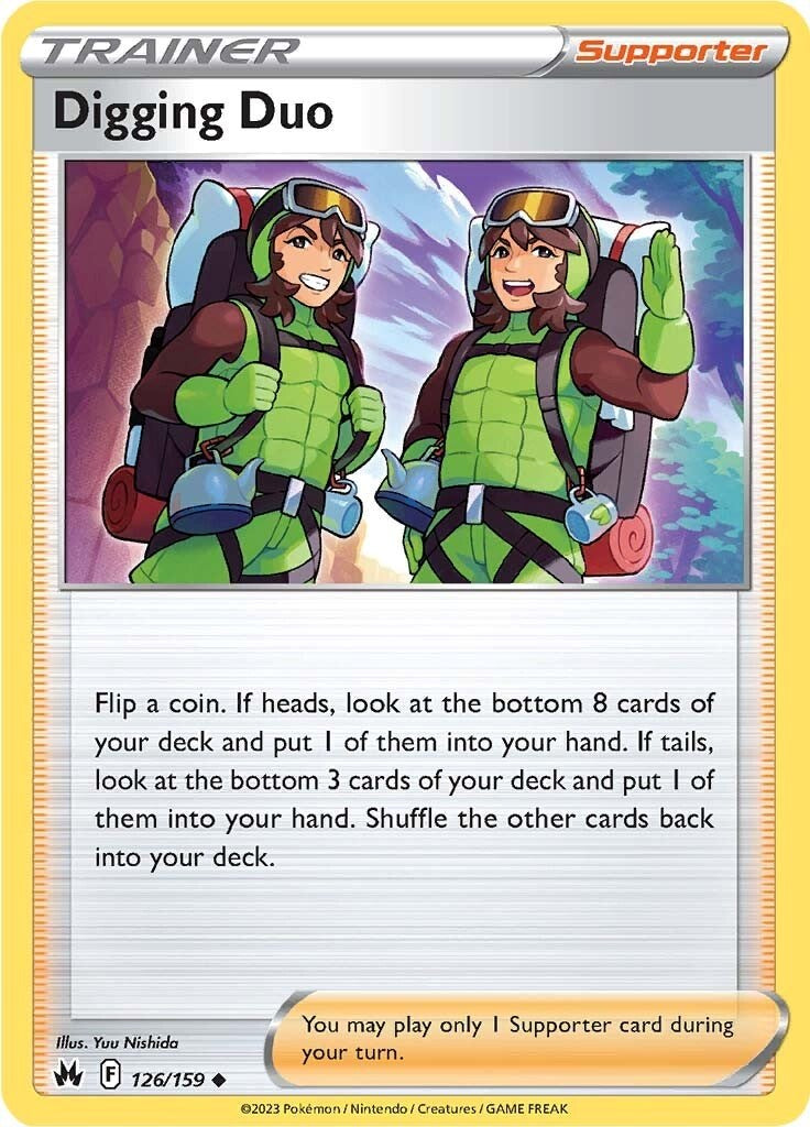 Digging Duo (126/159) [Sword & Shield: Crown Zenith] | Good Games Morley