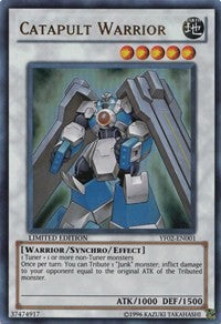 Catapult Warrior [YF02-EN001] Ultra Rare | Good Games Morley