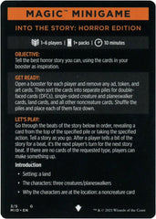 Into the Story: Horror Edition (Magic Minigame) [Innistrad: Midnight Hunt Minigame] | Good Games Morley