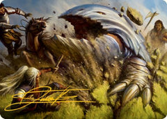 Bulette Art Card (Gold-Stamped Signature) [Dungeons & Dragons: Adventures in the Forgotten Realms Art Series] | Good Games Morley
