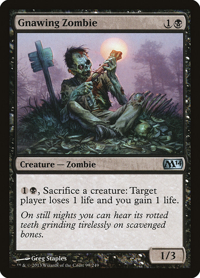 Gnawing Zombie [Magic 2014] | Good Games Morley