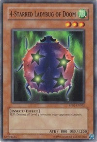 4-Starred Ladybug of Doom [RP02-EN022] Common | Good Games Morley