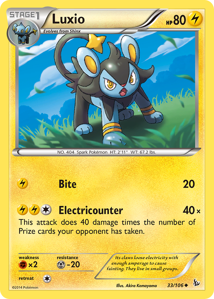 Luxio (33/106) [XY: Flashfire] | Good Games Morley