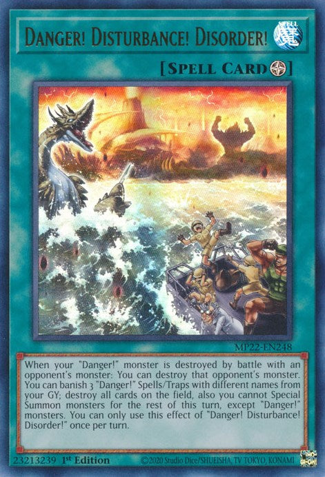 Danger! Disturbance! Disorder! [MP22-EN248] Ultra Rare | Good Games Morley