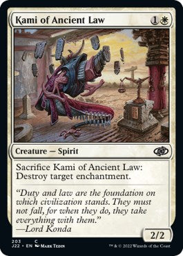Kami of Ancient Law [Jumpstart 2022] | Good Games Morley