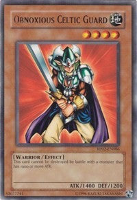 Obnoxious Celtic Guard [RP02-EN086] Rare | Good Games Morley