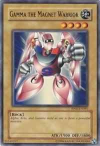 Gamma The Magnet Warrior [RP02-EN091] Rare | Good Games Morley