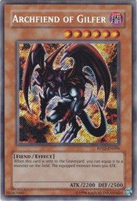 Archfiend of Gilfer [RP02-EN094] Secret Rare | Good Games Morley