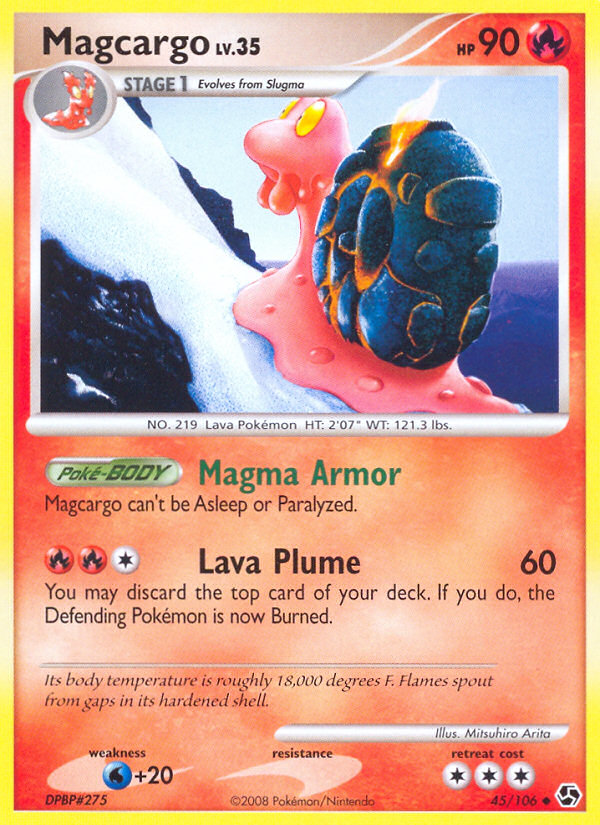 Magcargo (45/106) [Diamond & Pearl: Great Encounters] | Good Games Morley