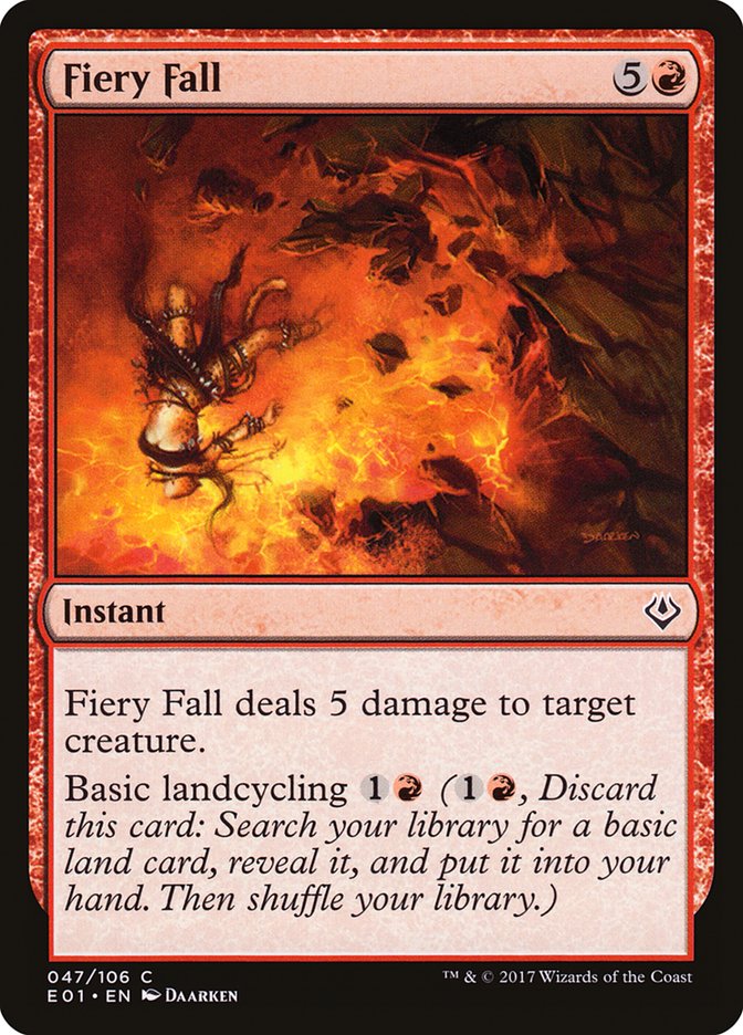 Fiery Fall [Archenemy: Nicol Bolas] | Good Games Morley