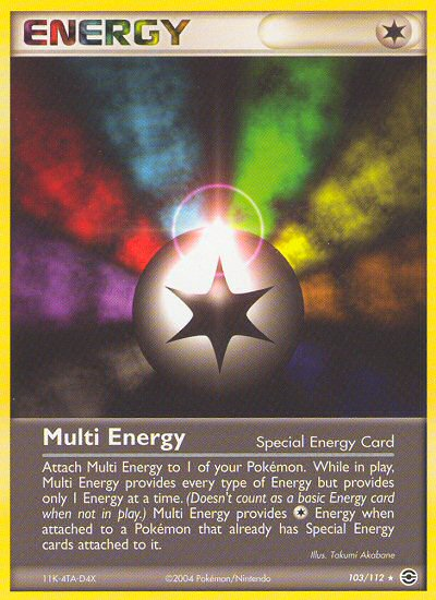 Multi Energy (103/112) [EX: FireRed & LeafGreen] | Good Games Morley