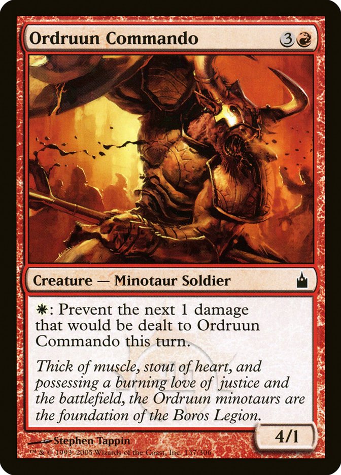 Ordruun Commando [Ravnica: City of Guilds] | Good Games Morley