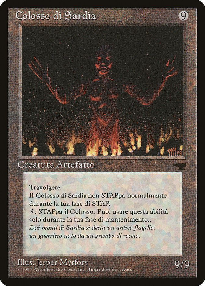 Colossus of Sardia (Italian) - "Colosso di Sardia" [Rinascimento] | Good Games Morley