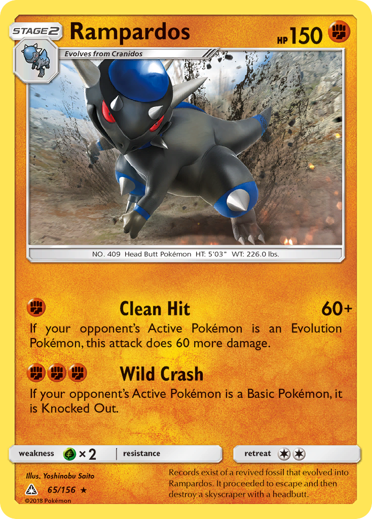 Rampardos (65/156) [Sun & Moon: Ultra Prism] | Good Games Morley
