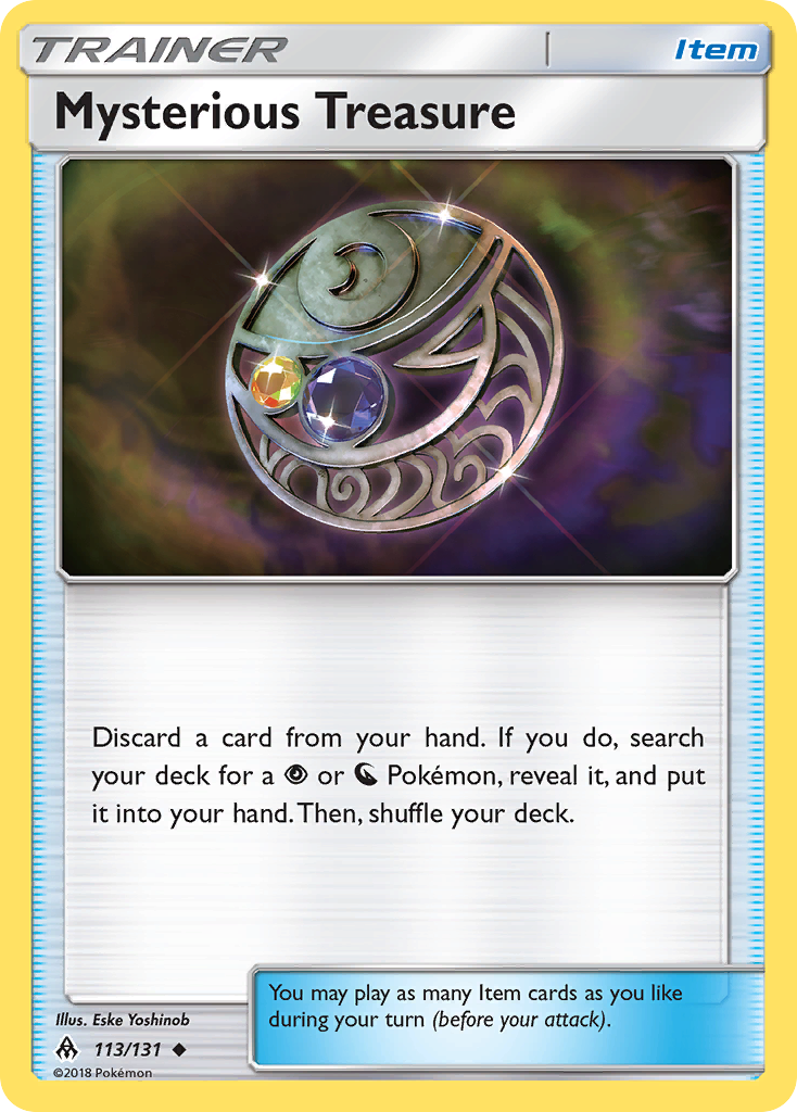 Mysterious Treasure (113/131) [Sun & Moon: Forbidden Light] | Good Games Morley
