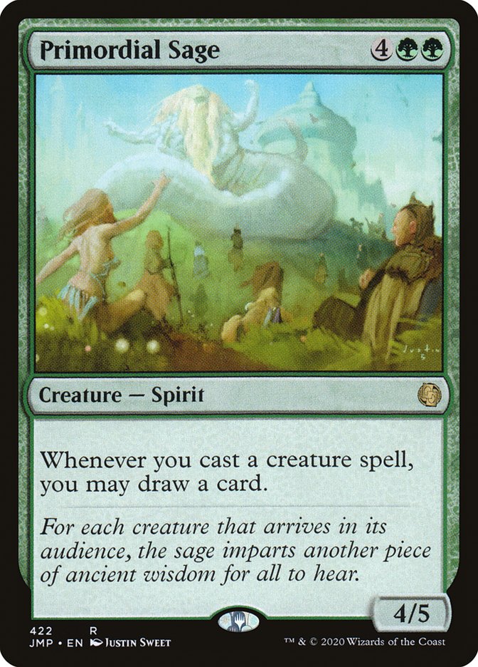 Primordial Sage [Jumpstart] | Good Games Morley