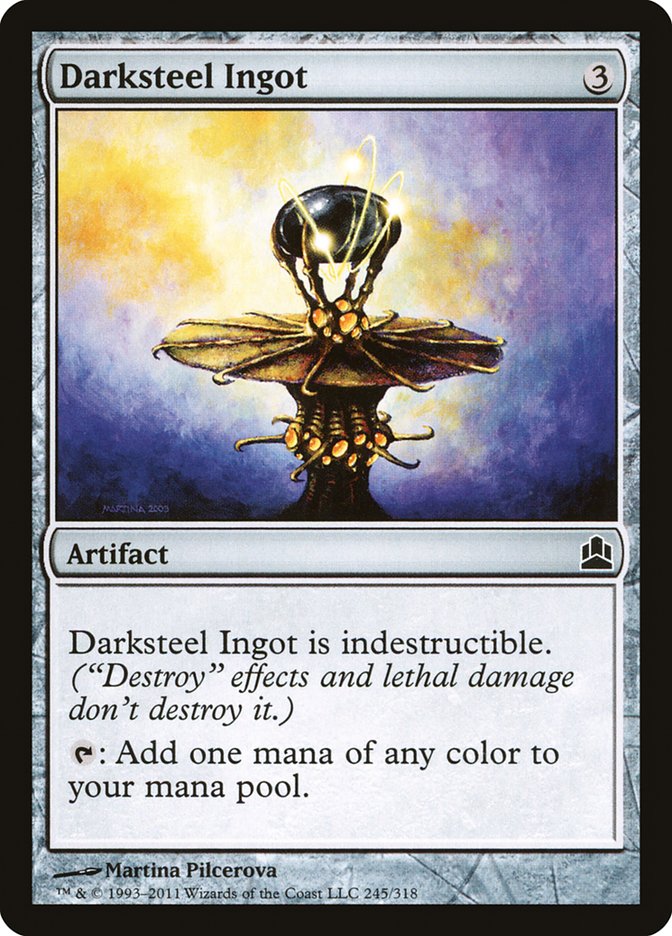 Darksteel Ingot [Commander 2011] | Good Games Morley