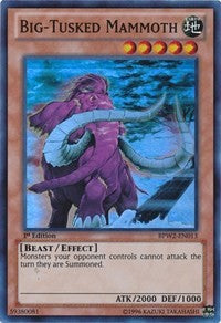 Big-Tusked Mammoth [BPW2-EN013] Super Rare | Good Games Morley