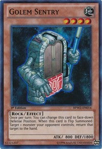 Golem Sentry [BPW2-EN014] Super Rare | Good Games Morley