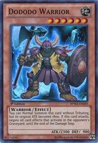 Dododo Warrior [BPW2-EN059] Super Rare | Good Games Morley