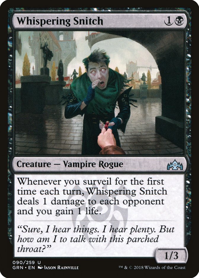 Whispering Snitch [Guilds of Ravnica] | Good Games Morley