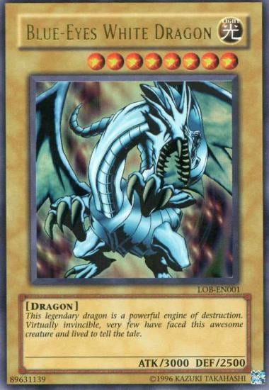 Blue-Eyes White Dragon [LOB-EN001] Ultra Rare | Good Games Morley