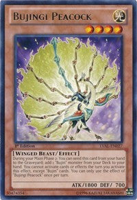 Bujingi Peacock [LVAL-EN027] Rare | Good Games Morley