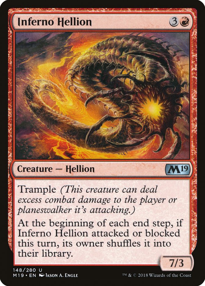 Inferno Hellion [Core Set 2019] | Good Games Morley