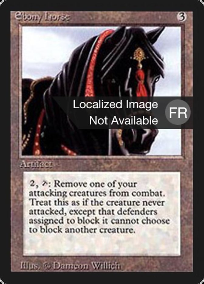 Ebony Horse [Foreign Black Border] | Good Games Morley