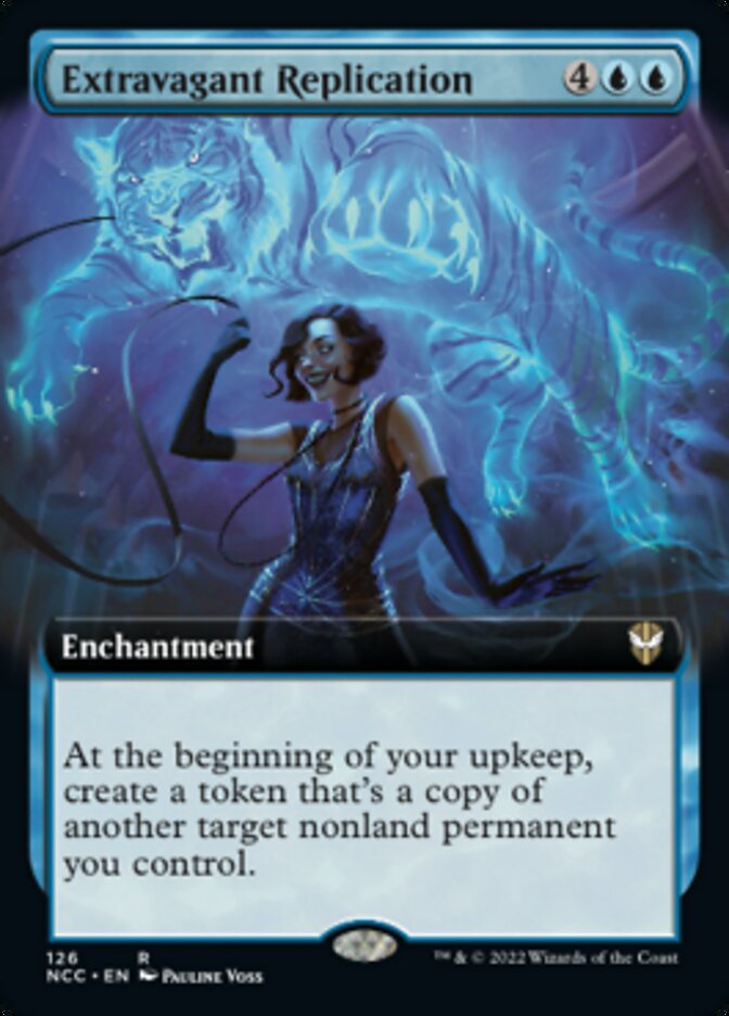 Extravagant Replication (Extended Art) [Streets of New Capenna Commander] | Good Games Morley