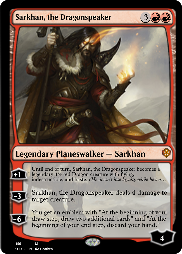 Sarkhan, the Dragonspeaker [Starter Commander Decks] | Good Games Morley