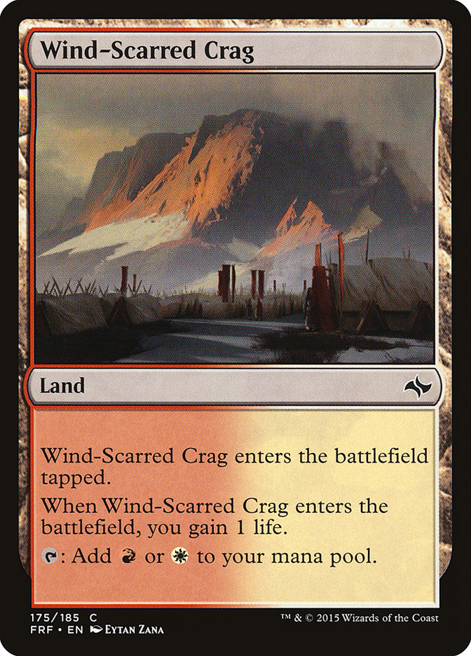 Wind-Scarred Crag [Fate Reforged] | Good Games Morley