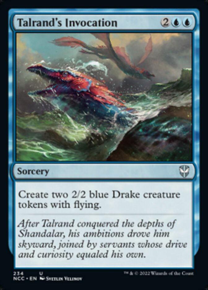 Talrand's Invocation [Streets of New Capenna Commander] | Good Games Morley