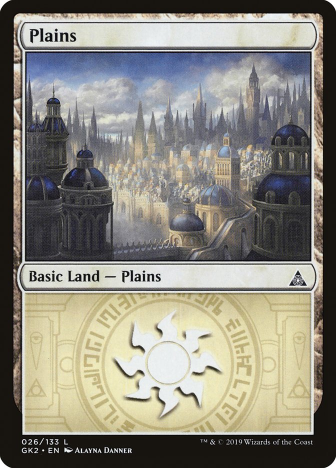 Plains (26) [Ravnica Allegiance Guild Kit] | Good Games Morley