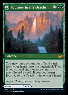 Jadzi, Oracle of Arcavios // Journey to the Oracle [Strixhaven: School of Mages] | Good Games Morley