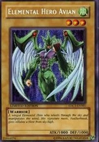 Elemental HERO Avian [EHC1-EN001] Secret Rare | Good Games Morley
